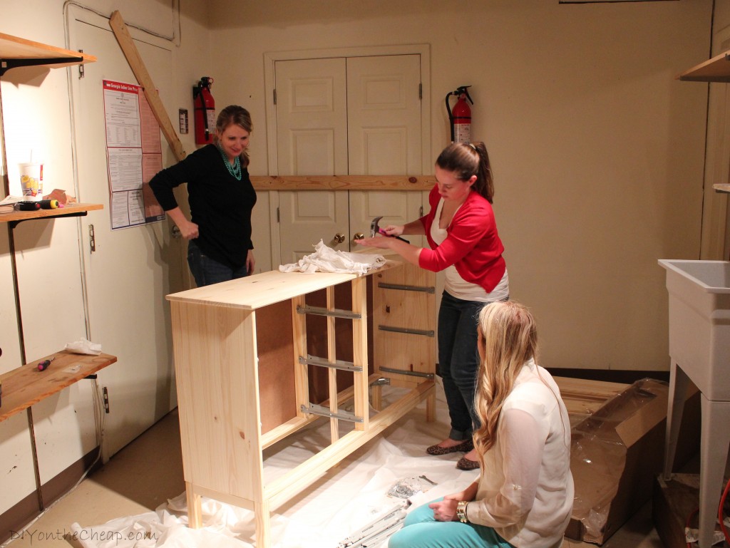 Check out the fun we are having in the studio working on the Dwell with Dignity project!