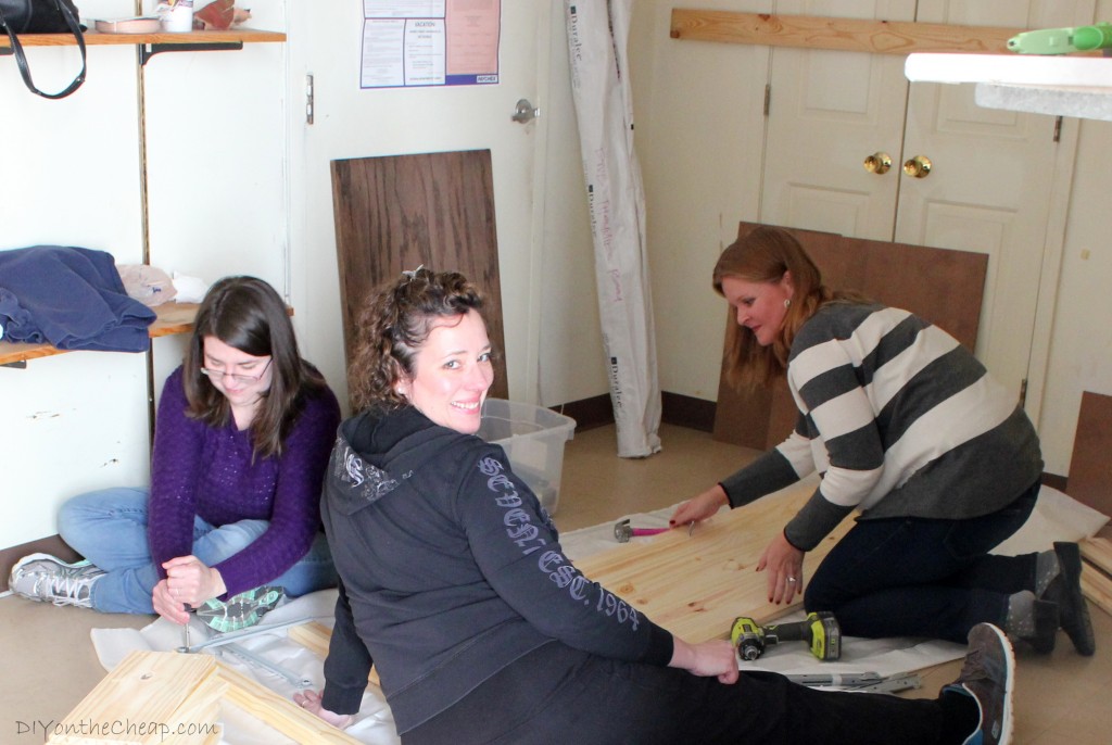 Check out the fun we are having in the studio working on the Dwell with Dignity project!