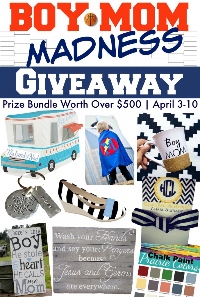 Boy Mom Madness Series: Link Party and a Giveaway!