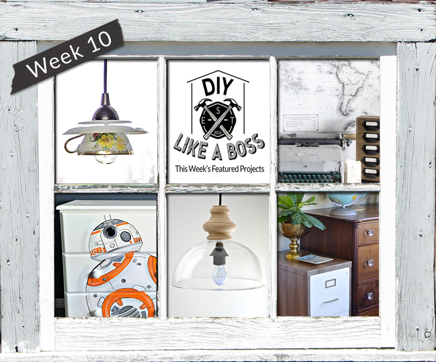 DIY Like a Boss Link Party Features