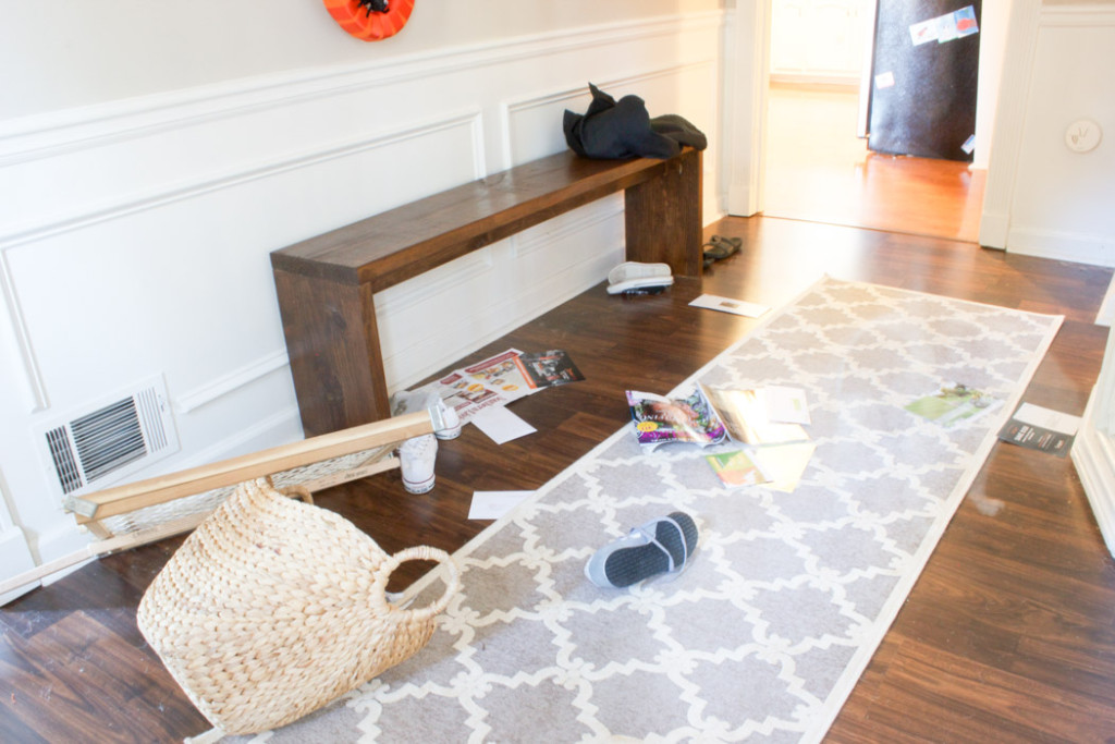 Fall Home Tour: Behind the scenes aka "the mess"