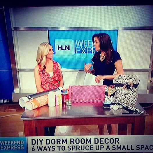 Erin Spain of DIY on the Cheap on HLN Weekend Express
