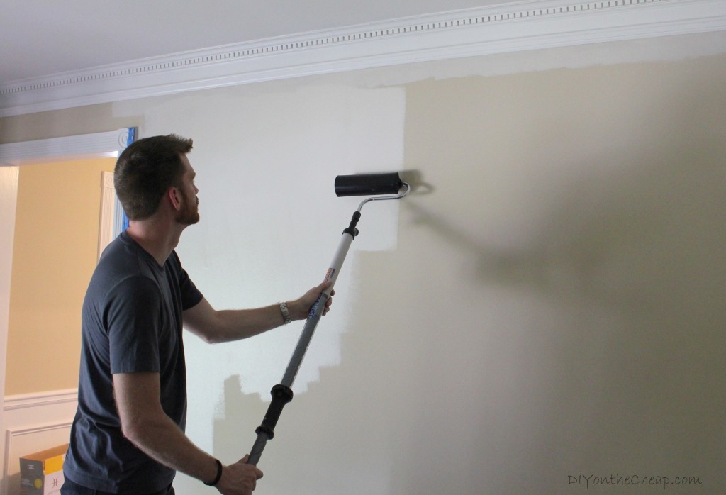 Painting made easy with the HomeRight PaintStick EZ-Twist!