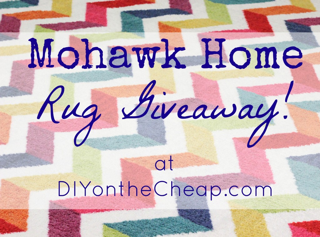 Mohawk Home Rug Review and Giveaway at DIYontheCheap.com!